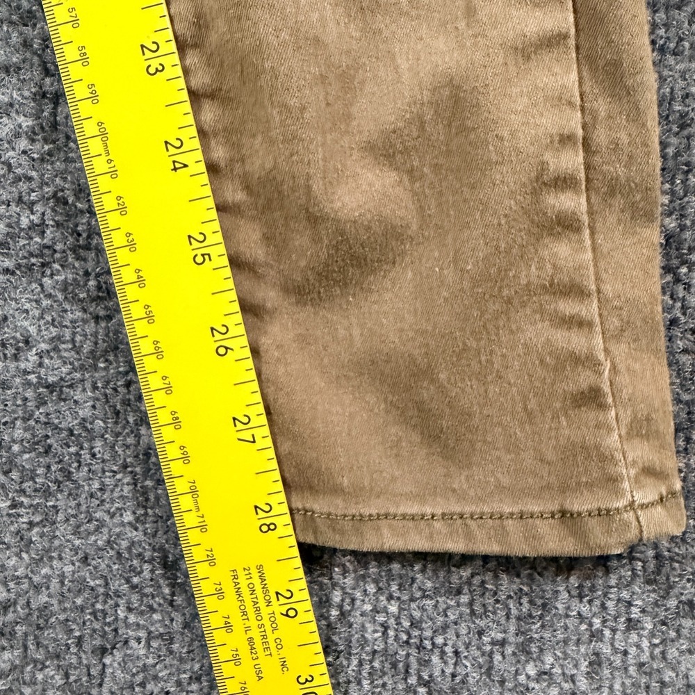 Divided Skinny Jeans Womens 6 Brown Stretch Smocked All Day Comfort Casual - Picture 4 of 12